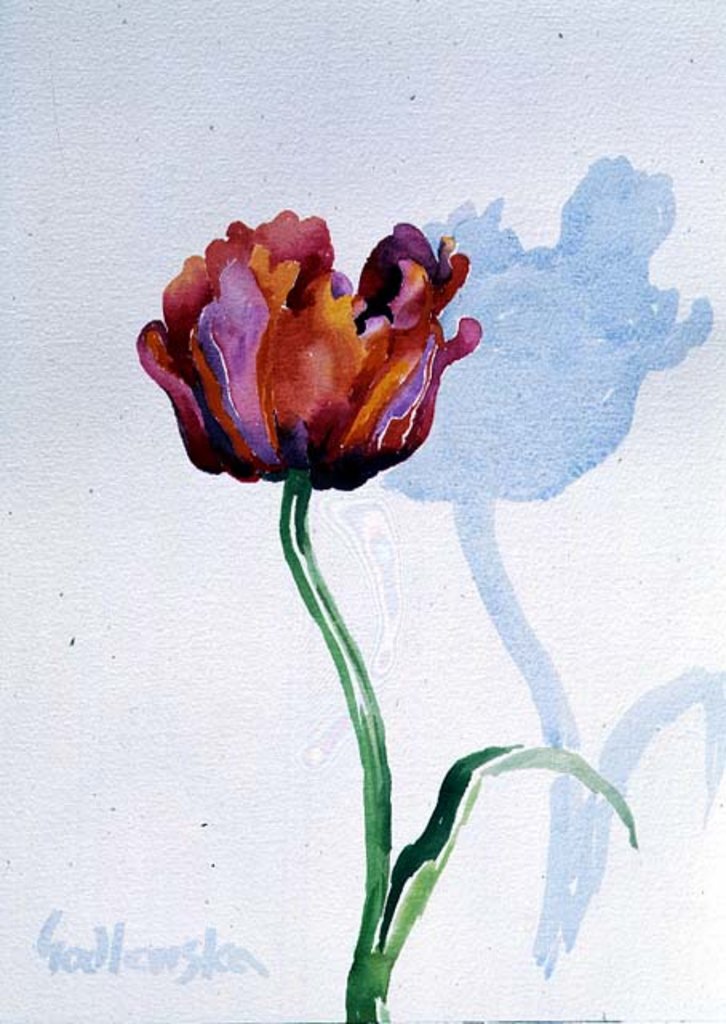Detail of Tulip, 1998 by Izabella Godlewska de Aranda