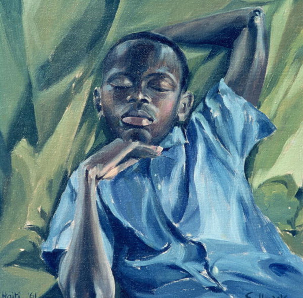 Detail of Sleeping Boy, 1961 by Izabella Godlewska de Aranda
