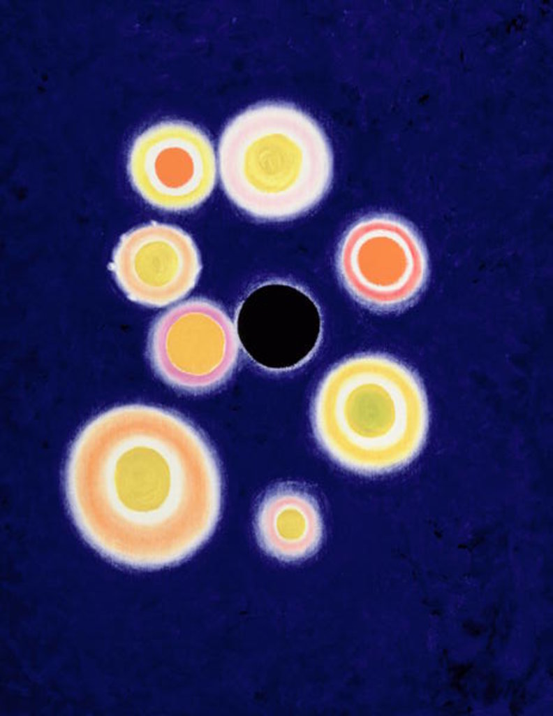 Detail of The Black Hole by Izabella Godlewska de Aranda