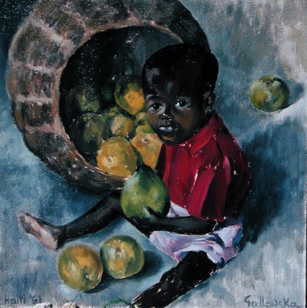 Detail of Fito, Twin Son of Abel, Haiti, 1961 by Izabella Godlewska de Aranda