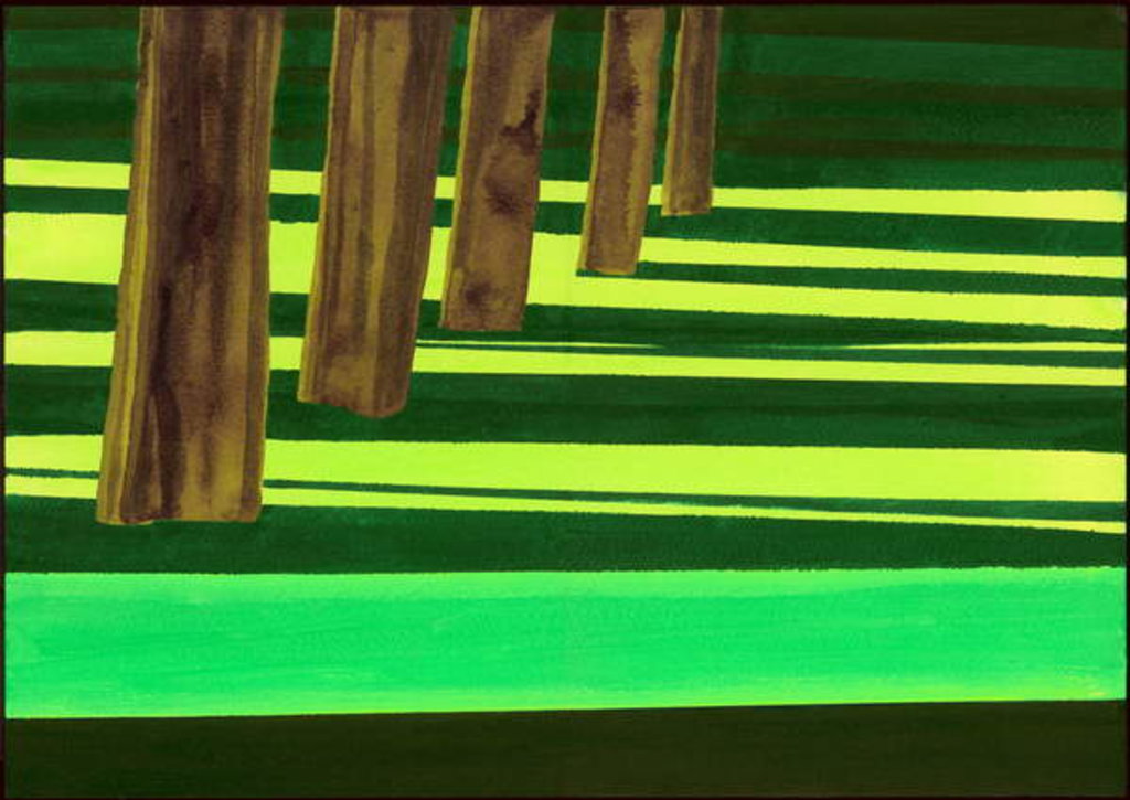 Detail of Kensington Gardens Series: Dazzle, 2007 by Izabella Godlewska de Aranda