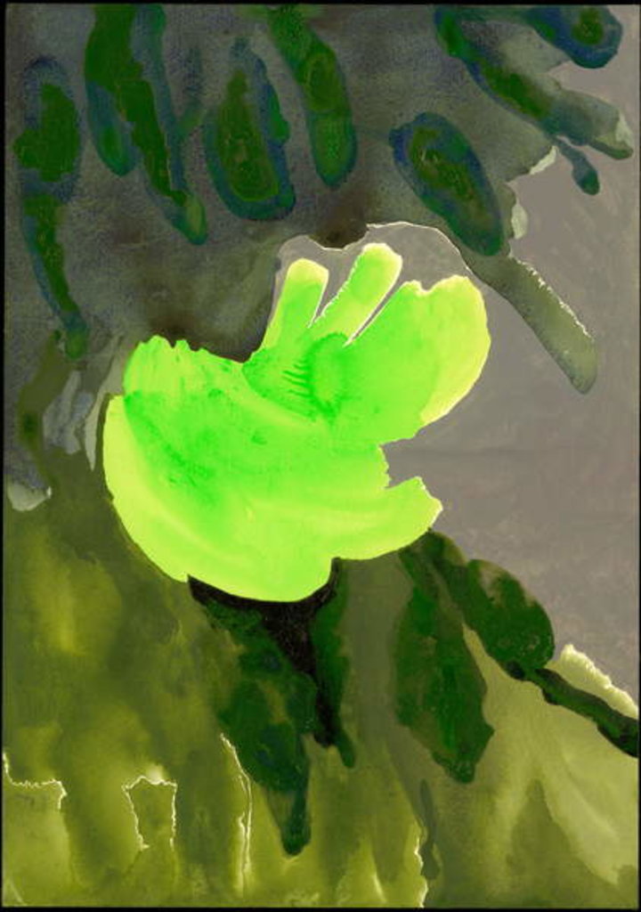 Detail of Kensington Gardens Series: Leaf Cascade, 2007 by Izabella Godlewska de Aranda