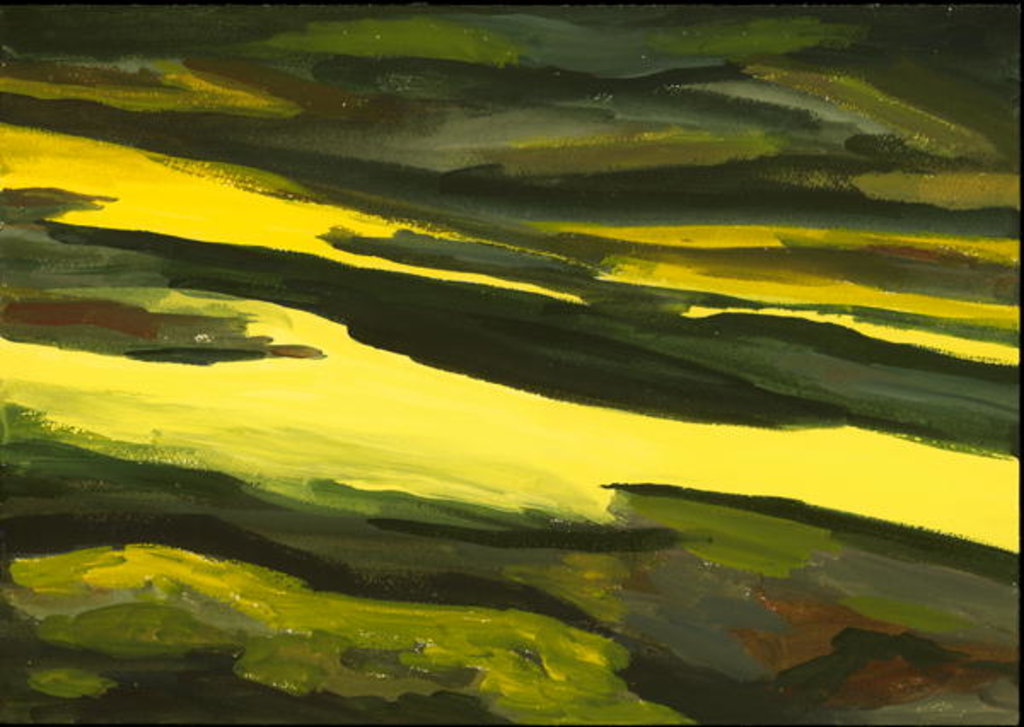 Detail of That Land of Mine by Izabella Godlewska de Aranda