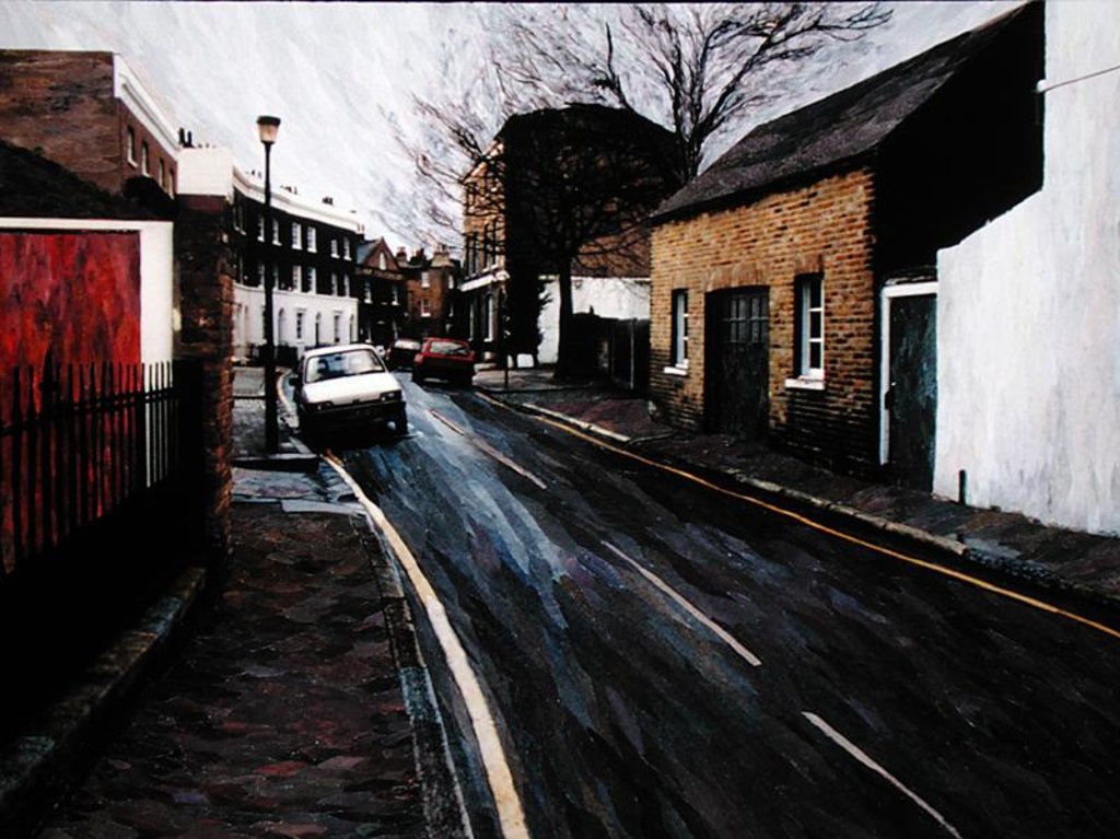 Detail of Circus Street, 2000 by Ellen Golla