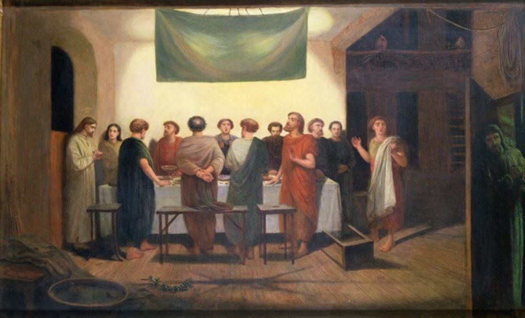 Detail of The Last Supper by James Smetham