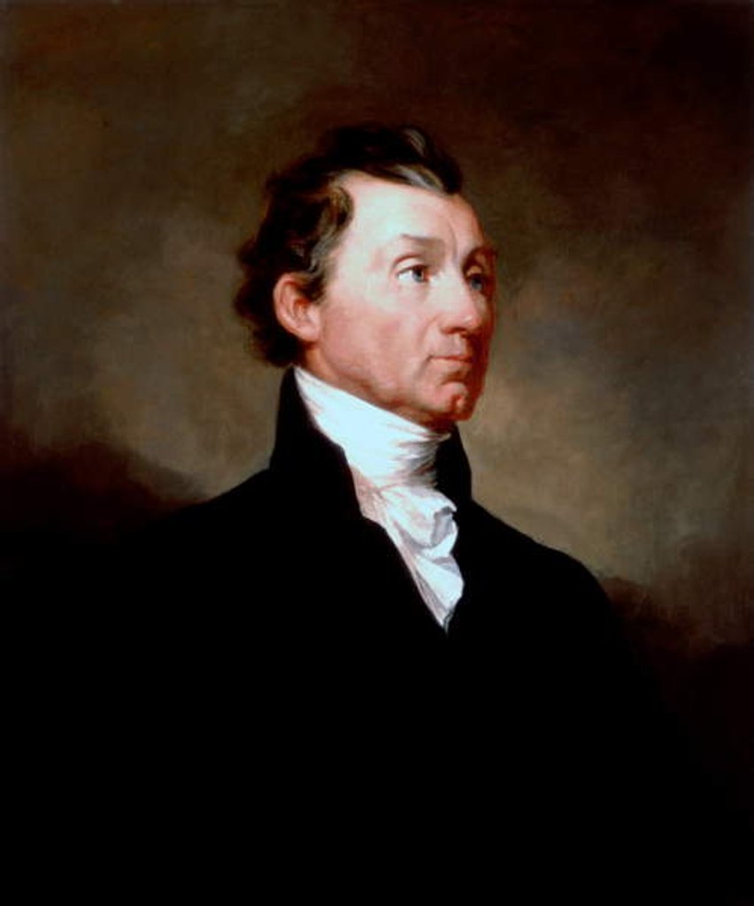 Detail of Portrait of James Monroe, c.1819 by Samuel Finley Breese Morse