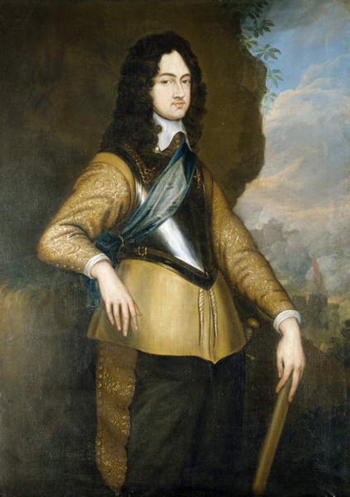 Detail of King Charles II as a Young Man by English School