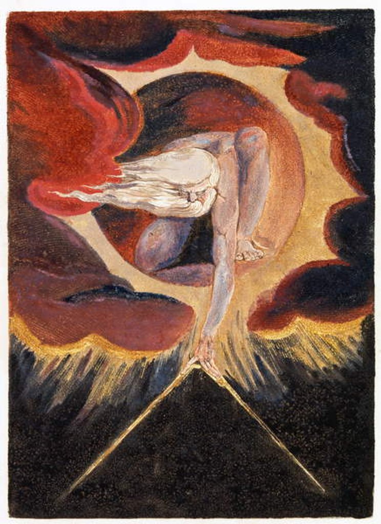 Detail of Illustration from 'Europe: a Prophecy', Lambeth, 1794 by William Blake