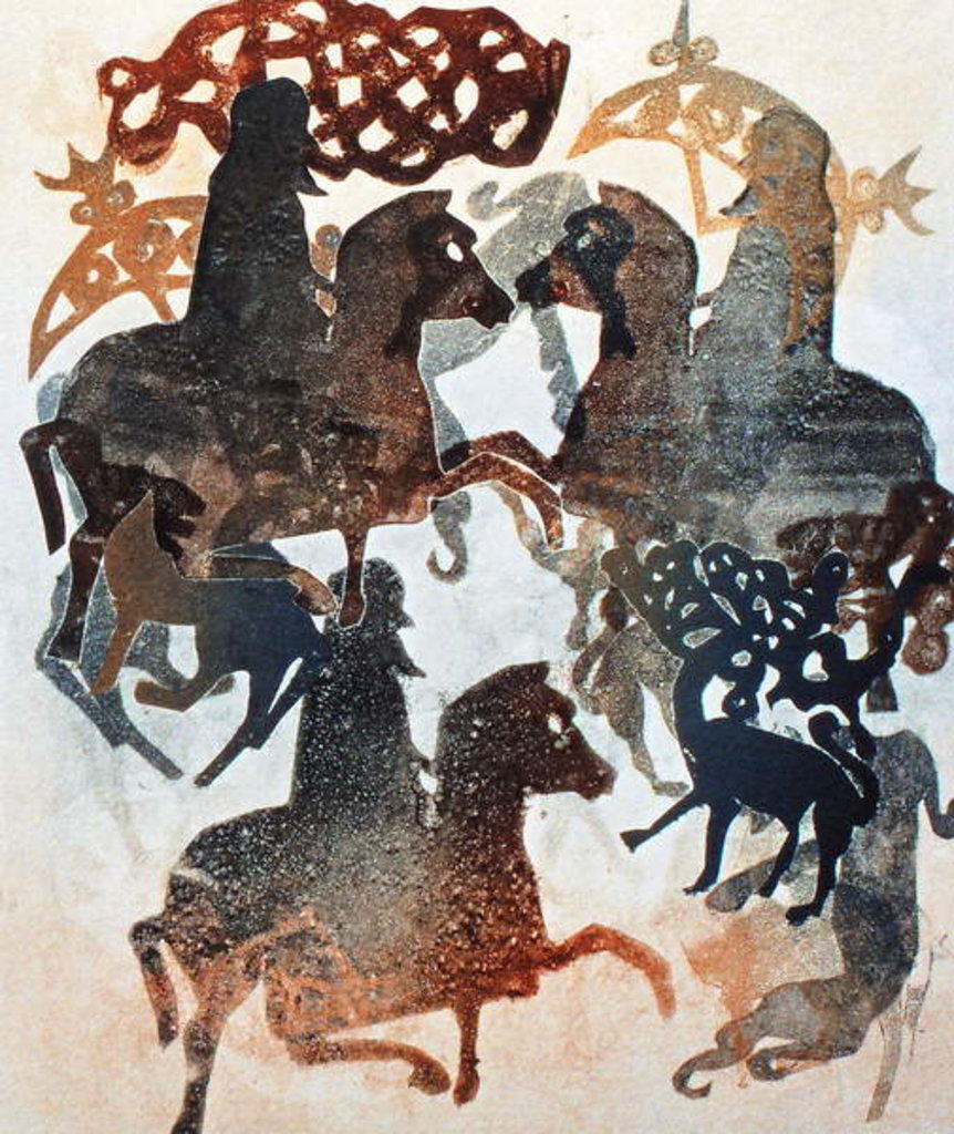 Detail of Meigle 11, 2000 by Gloria Wallington