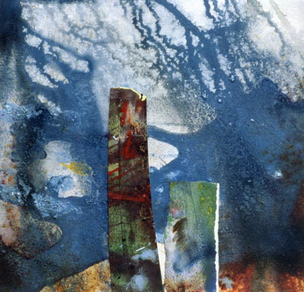 Detail of Standing Stones II by Gloria Wallington