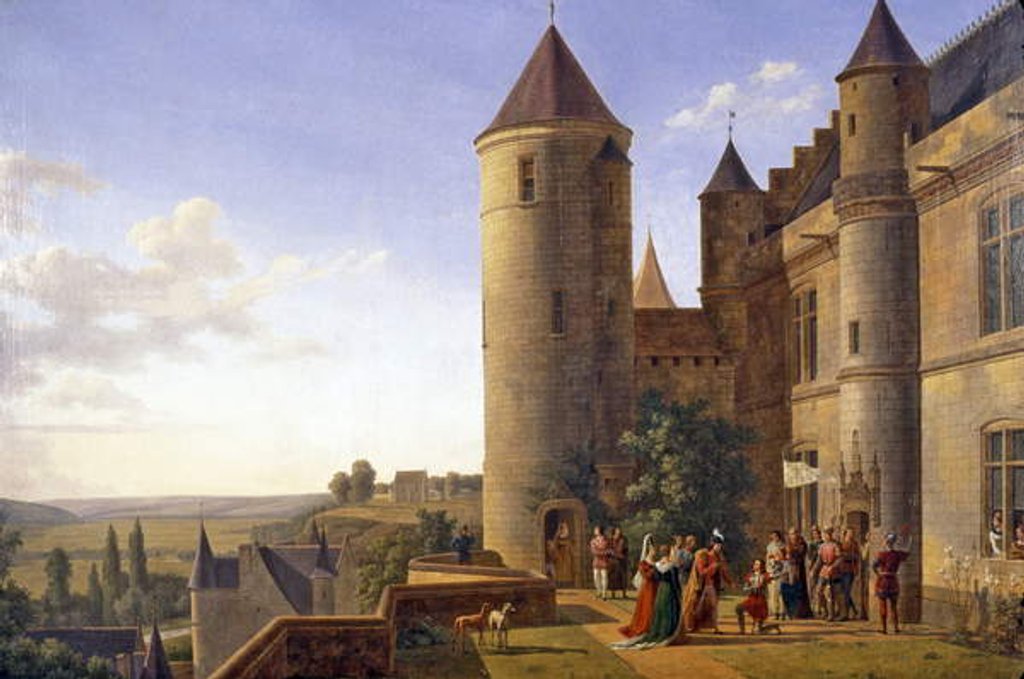 Detail of Indre & Loire N* 183 Chateau de Loches by Anonymous