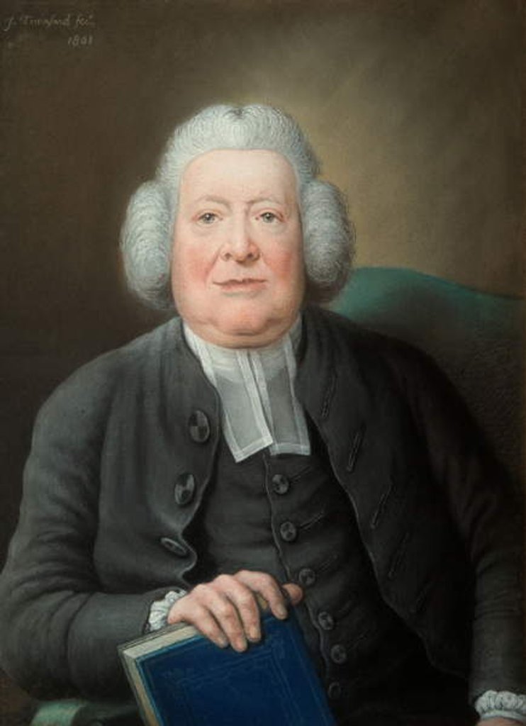 Detail of Reverend Meredith Townsend, 1801 by English School