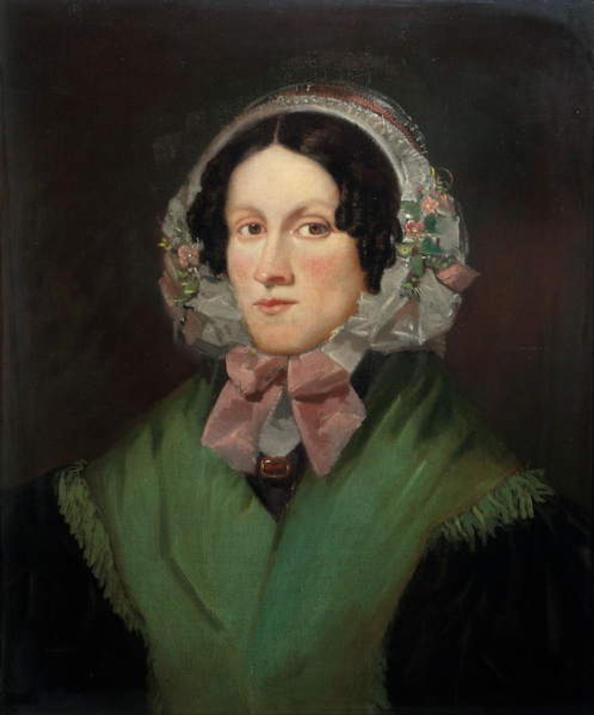 Detail of Mrs Alexander Chalmers by English School