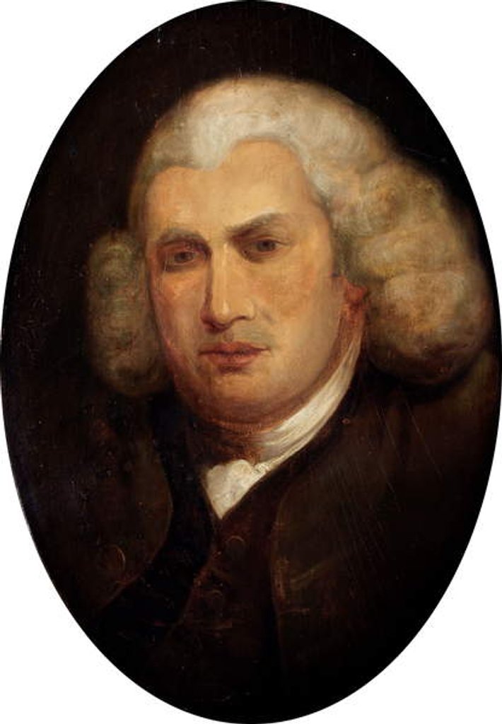 Detail of Dr Samuel Johnson by English School