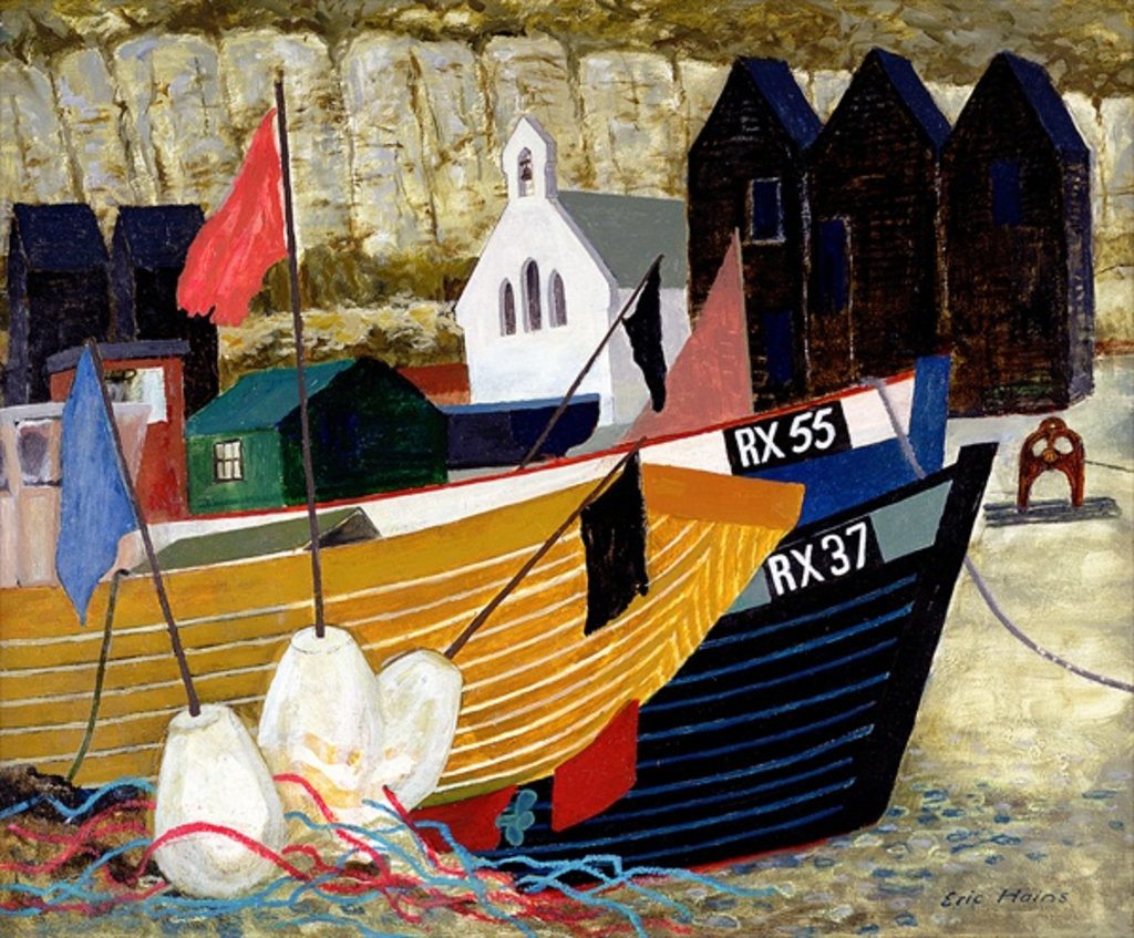 Detail of Hastings Remembered by Eric Hains