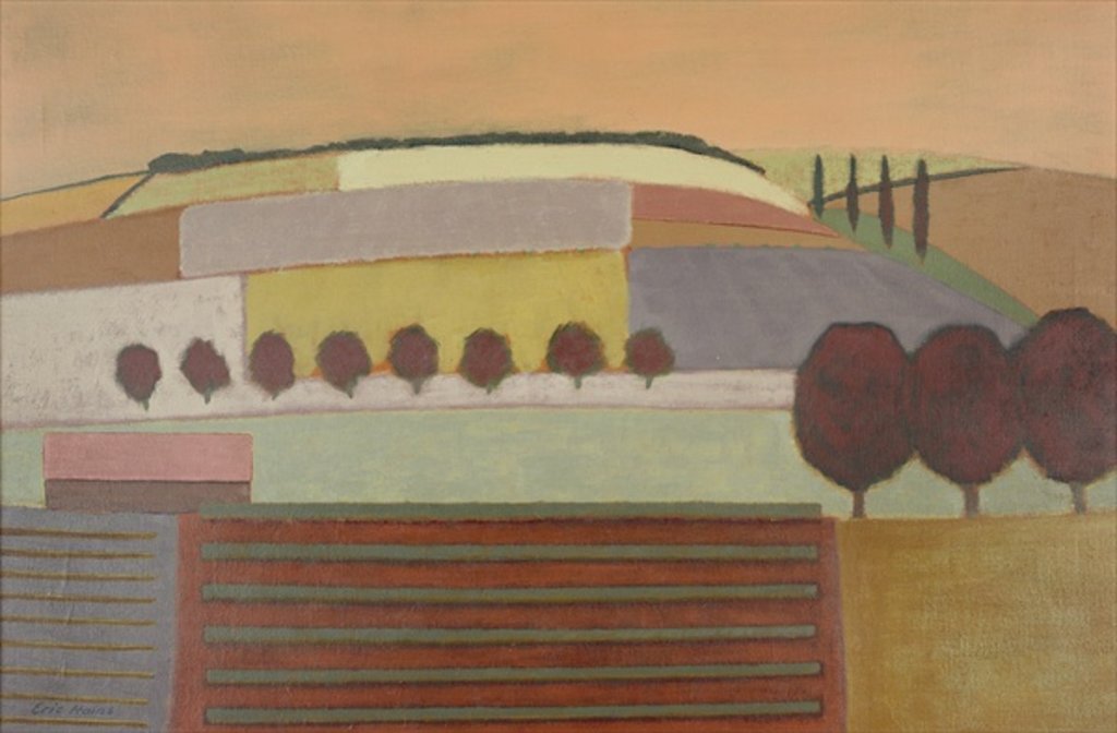 Detail of Roussillon Landscape by Eric Hains