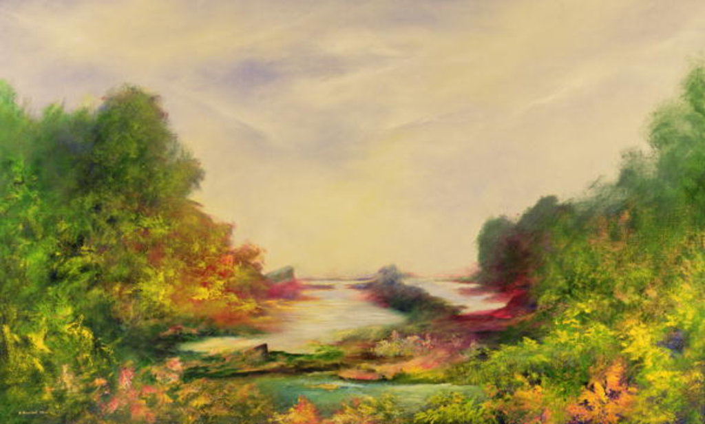 Detail of Summer Joy, 1995 by Hannibal Mane