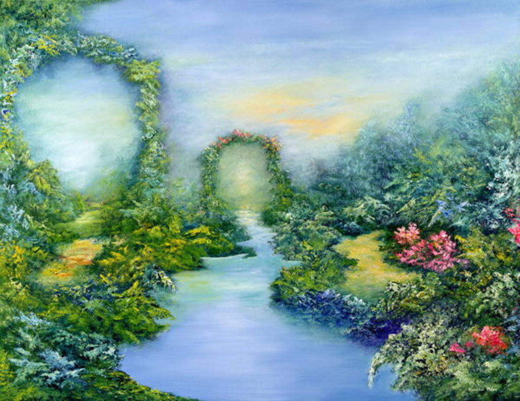 Detail of Homeward Journey, 1996 by Hannibal Mane