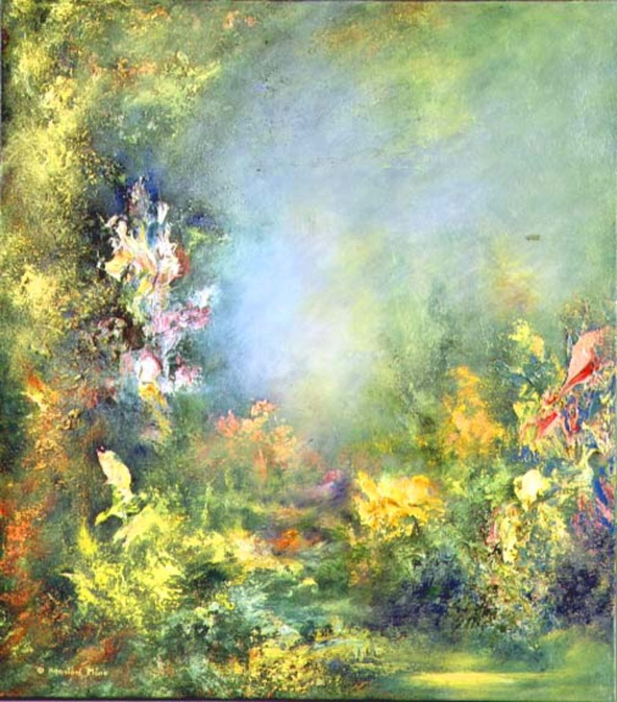 Detail of The Poetry of Nature, 1995 by Hannibal Mane