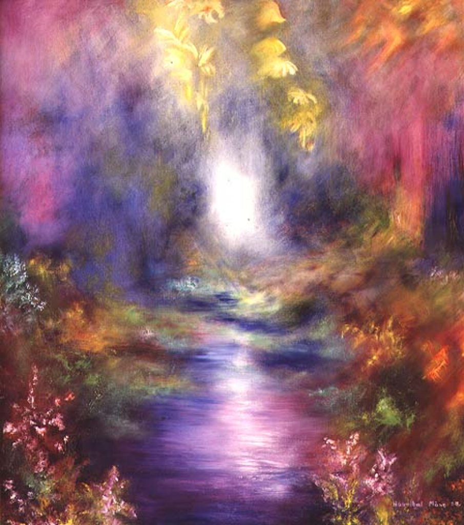 Detail of Refraction, 1988 by Hannibal Mane