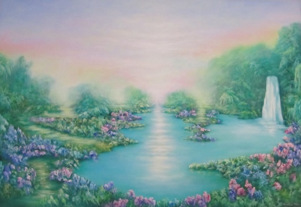 Detail of The Garden of Eden, 2011 by Hannibal Mane