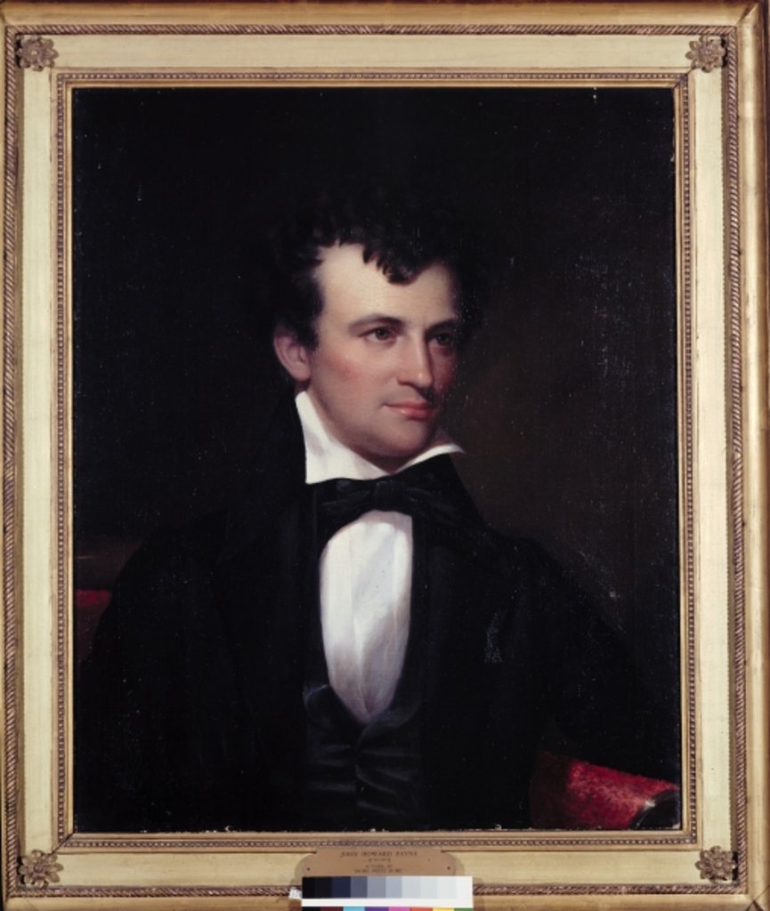 Detail of John Howard Payne by Cephas Giovanni Thompson