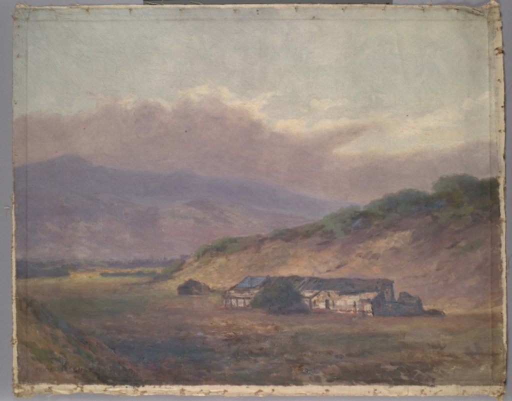 Detail of Purisima Mission, c.1885-95 by Christian Jorgensen