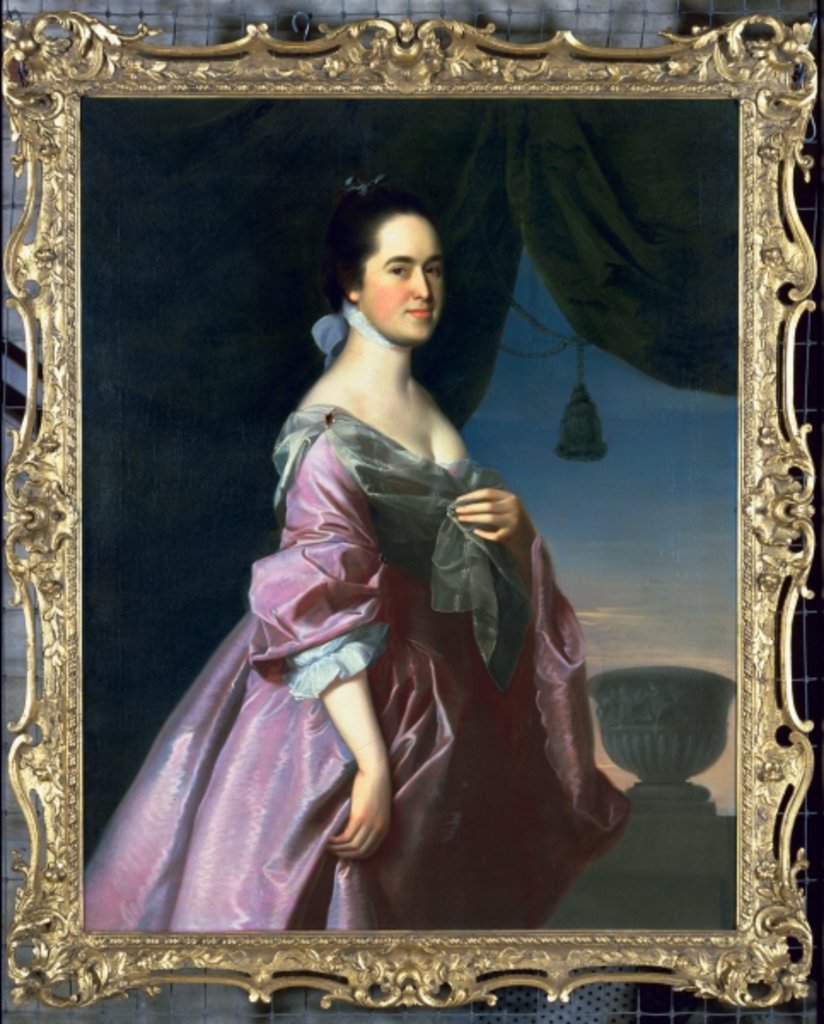 Detail of Sarah Jackson, c.1765 by John Singleton Copley