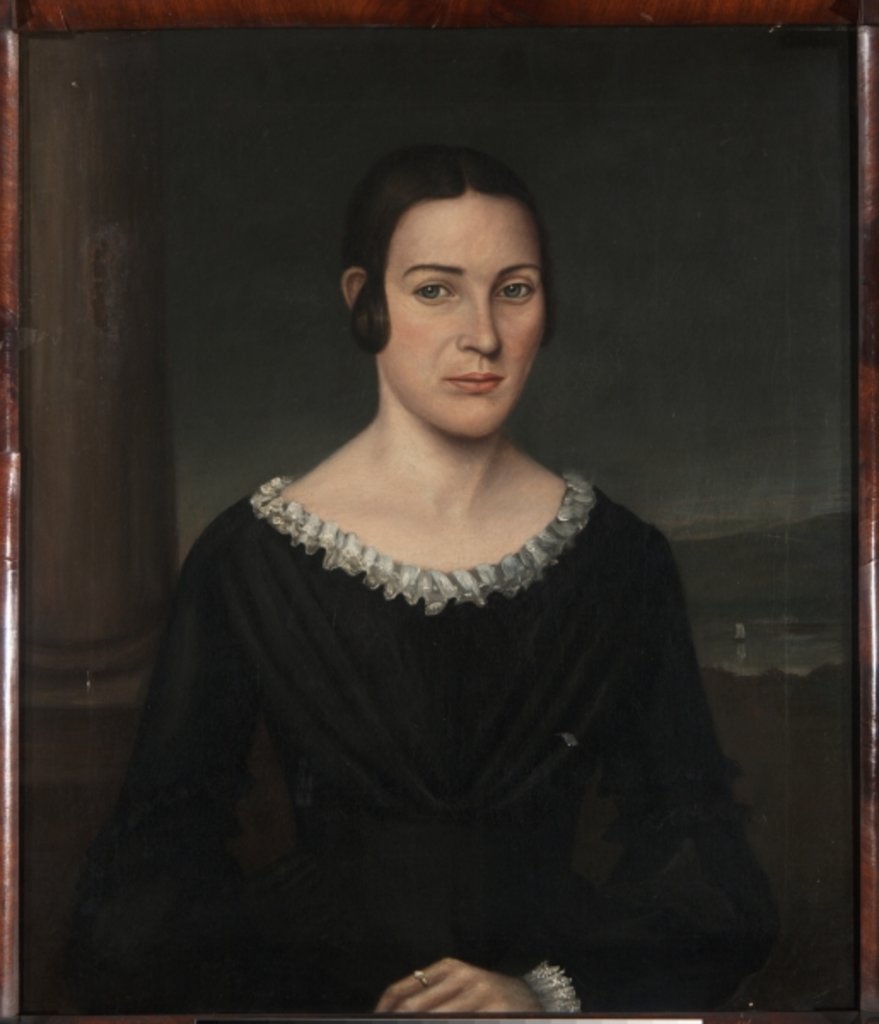 Detail of Catherine Small Pitcairn, c.1843 by American School