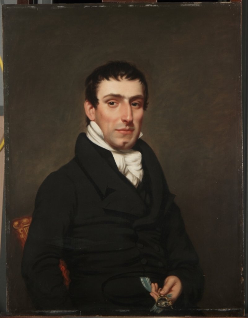 Detail of Unidentified Man by School American