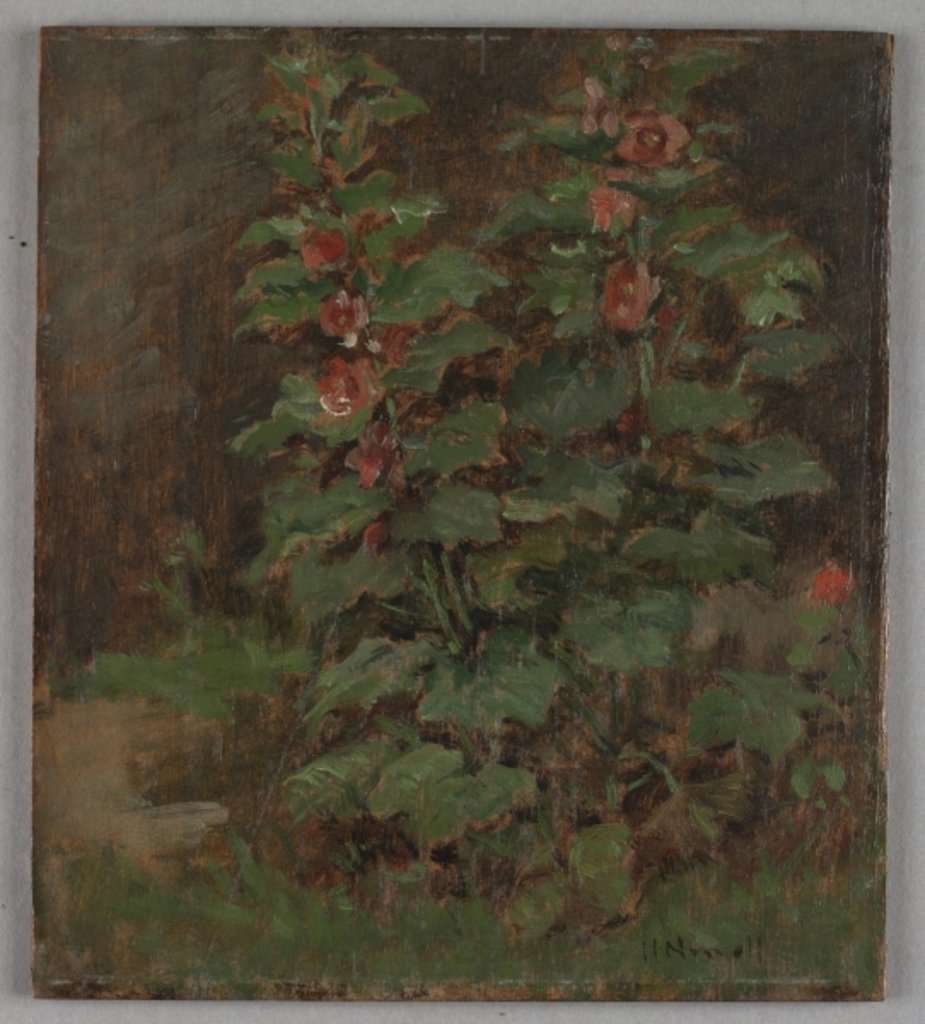 Detail of Flowers by Hugh Newell