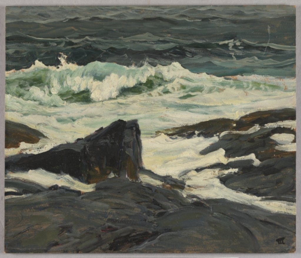 Detail of Seascape by Frederick Judd Waugh