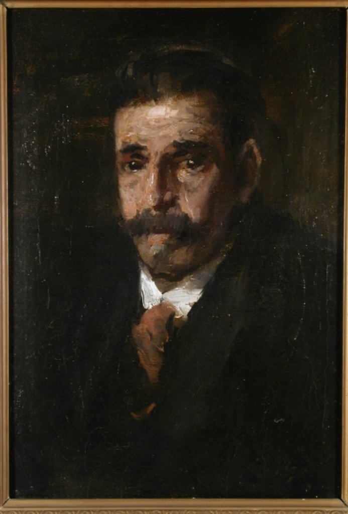 Detail of Sketch by William Merritt Chase