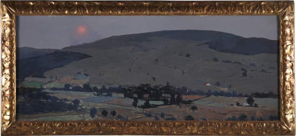 Detail of Landscape, c.1903 by Hermann Dudley Murphy