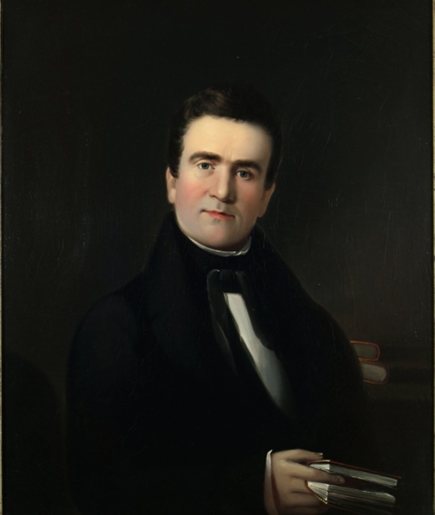 Detail of Mr. Hiram Hall of Portland, Maine, c.1839 by William Matthew Prior