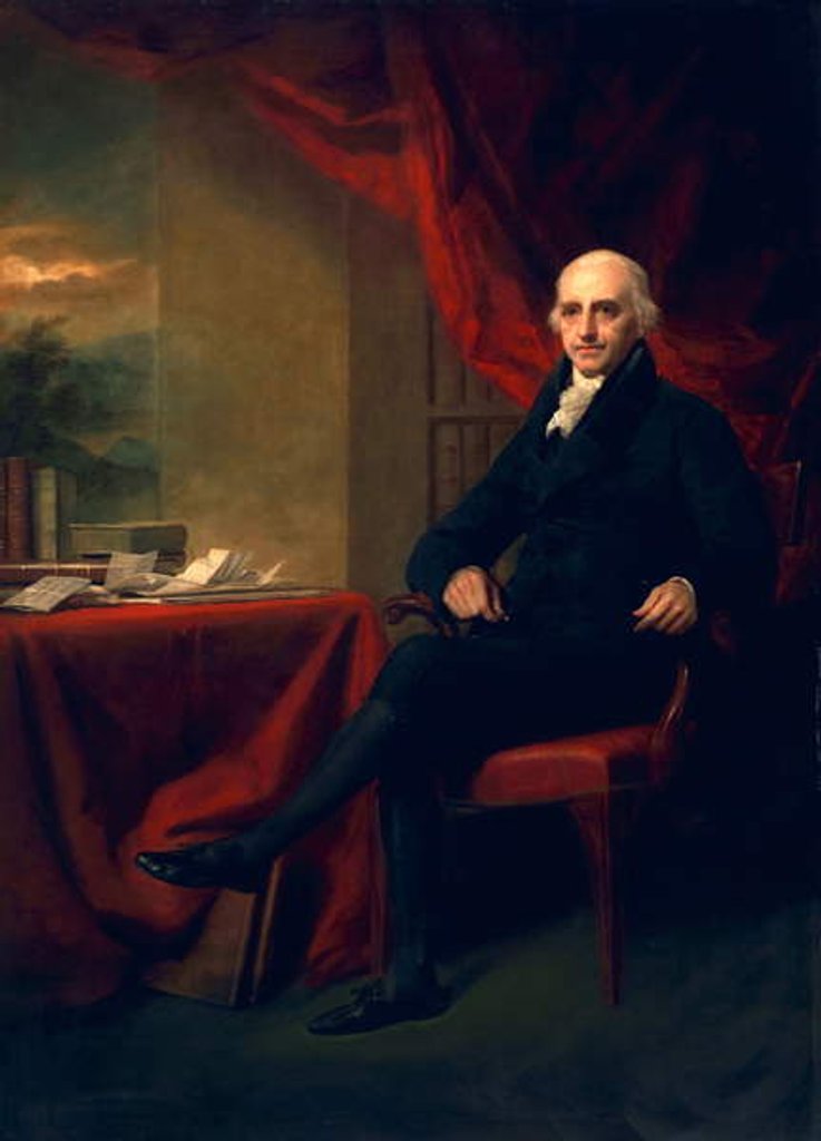 Detail of Sir William Miller, Lord Glenlee, c.1805-15 by Henry Raeburn