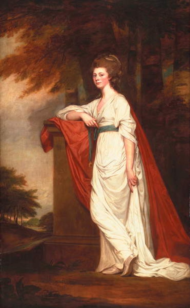 Detail of Rose Milles, 1780-83 by George Romney