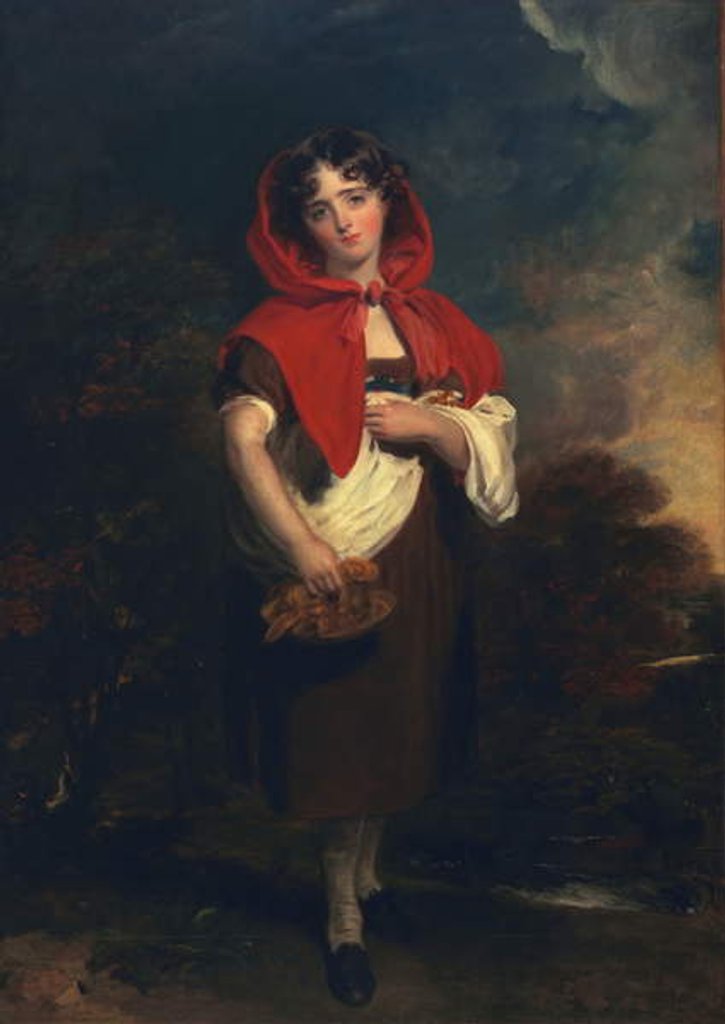 Detail of Emily Anderson: Little Red Riding Hood, c.1821 by Thomas Lawrence
