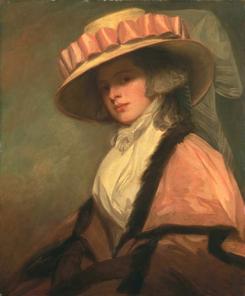 Detail of Catherine Adye, later Catherine Willett, 1784-85 by George Romney