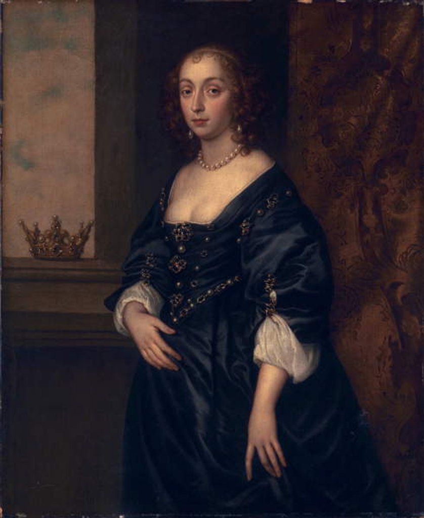 Detail of Mary Stewart, Duchess of Lennox and Richmond, late 17th century by English School
