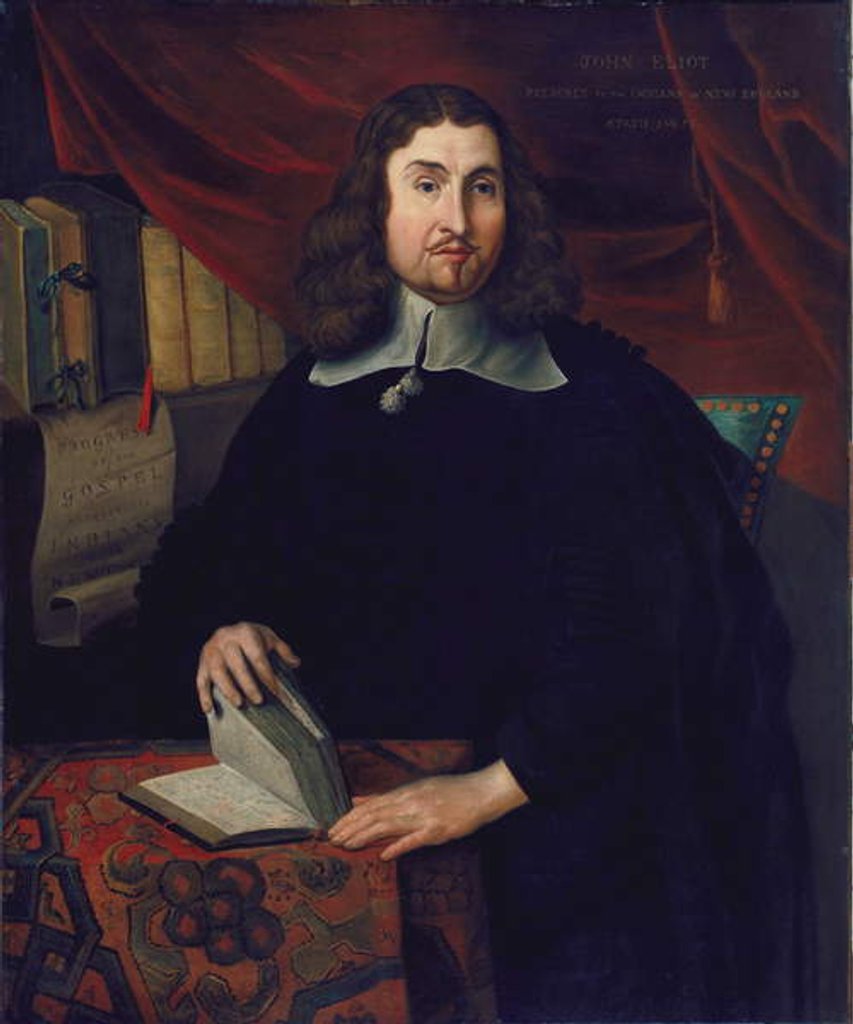 Detail of John Eliot by English School