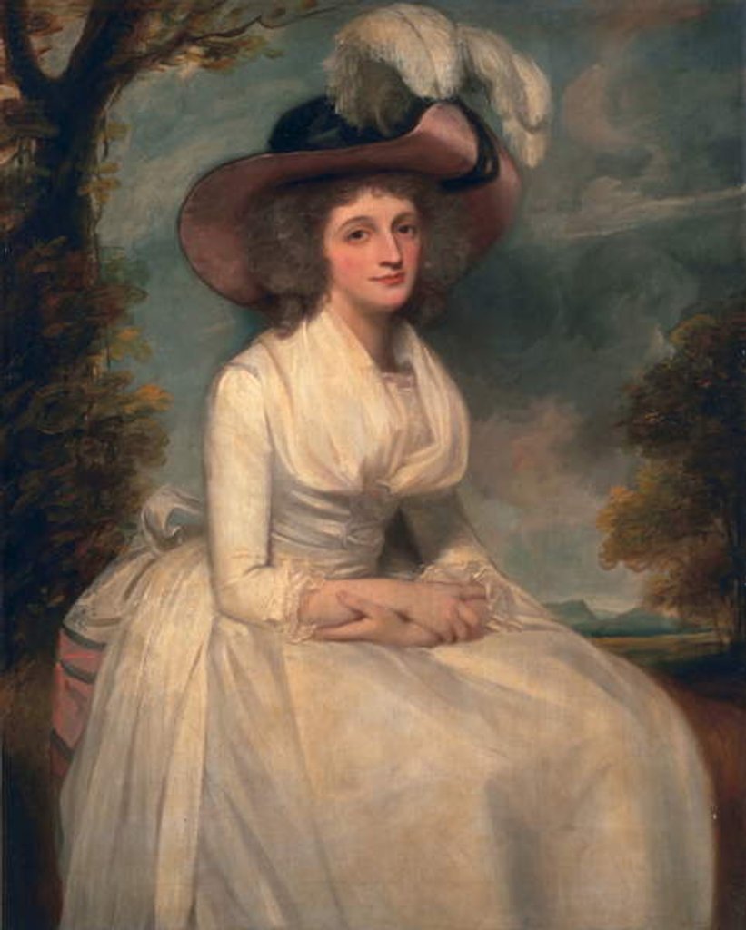Detail of Charlotte Grove, 1788 by George Romney