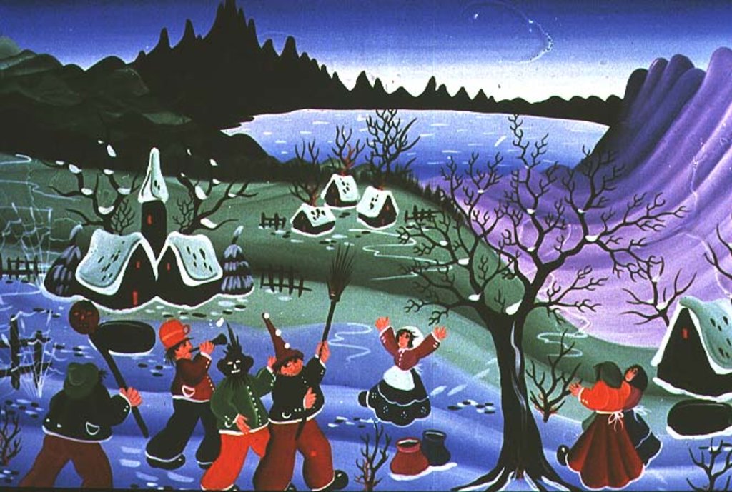 Detail of Halloween, 1979 by Herbert Hofer