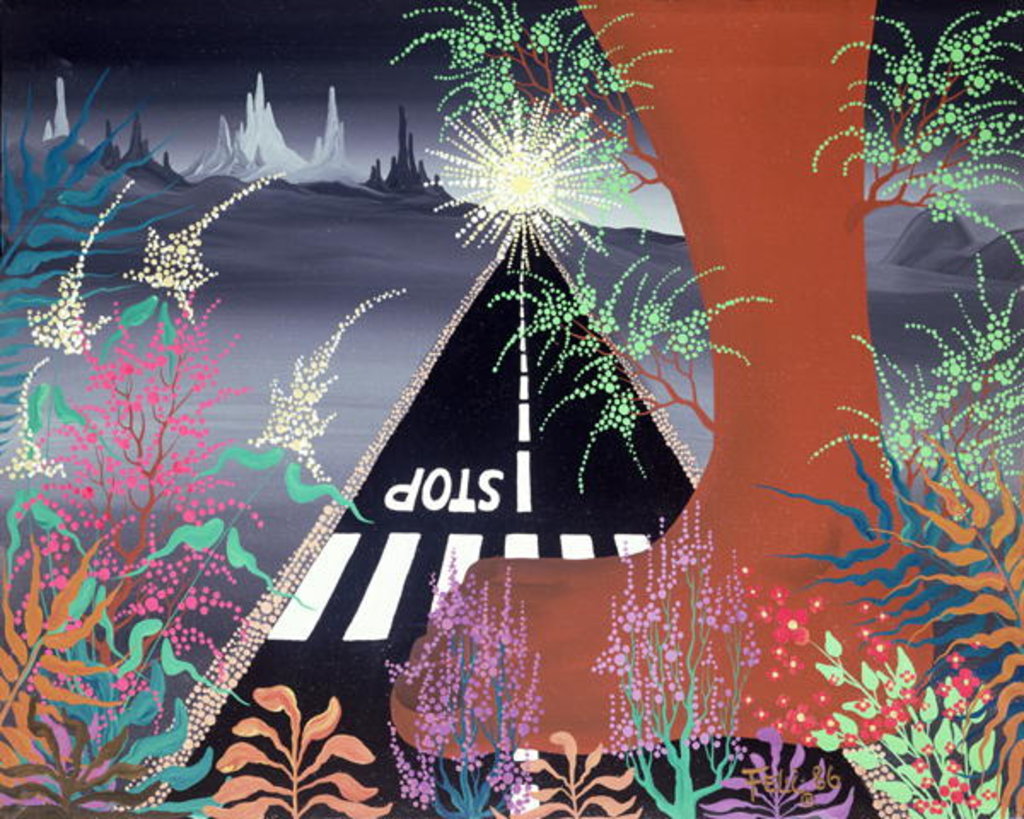 Detail of I hope the Jungle never dies by Herbert Hofer