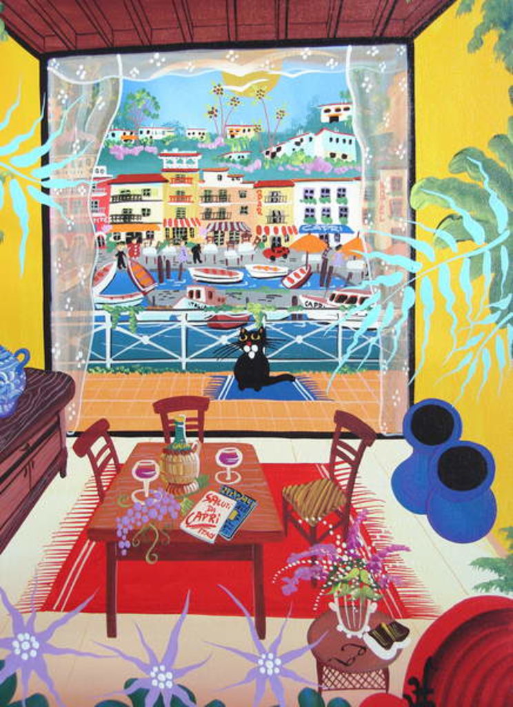 Detail of Capri, Italy, 2012 by Herbert Hofer