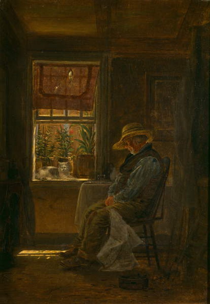 Detail of Forty Winks, c.1880 by Edward Lamson Henry