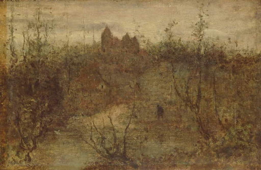 Detail of The Enchanted Castle, c.1887 by Matthijs Maris