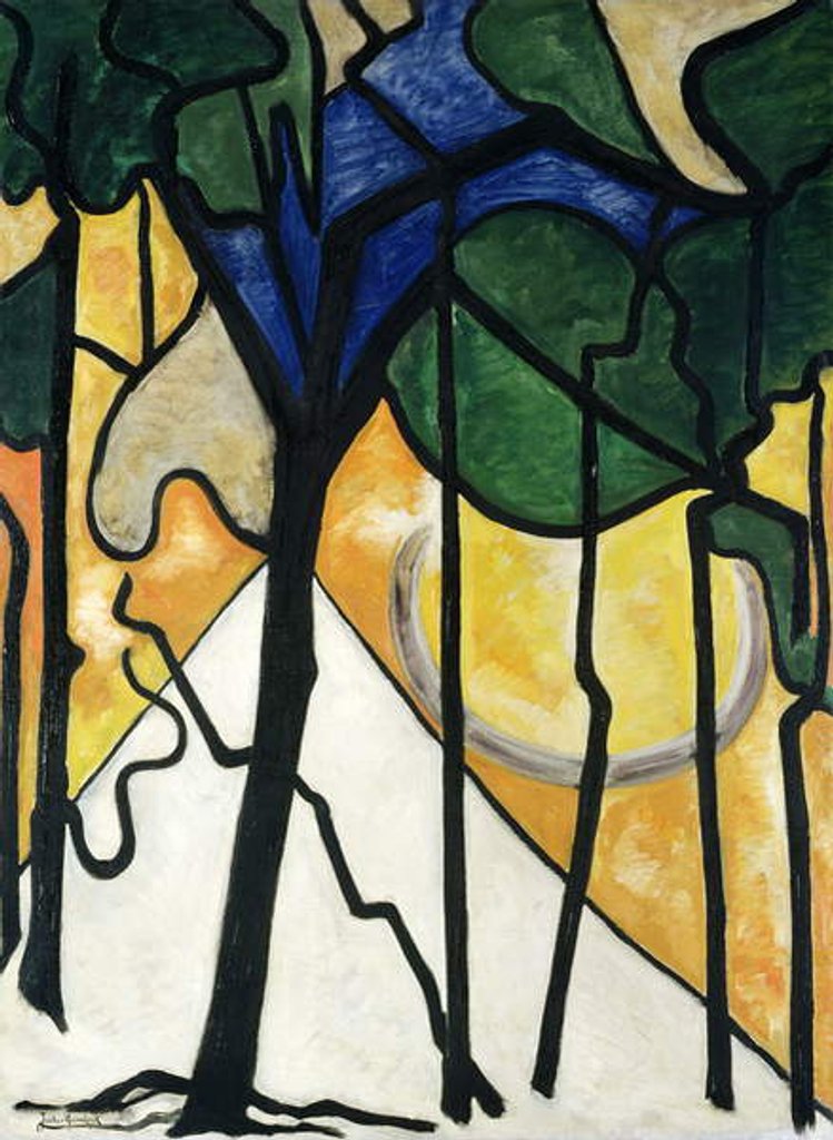 Detail of Wood, 1914 by Jacoba van Heemskerck