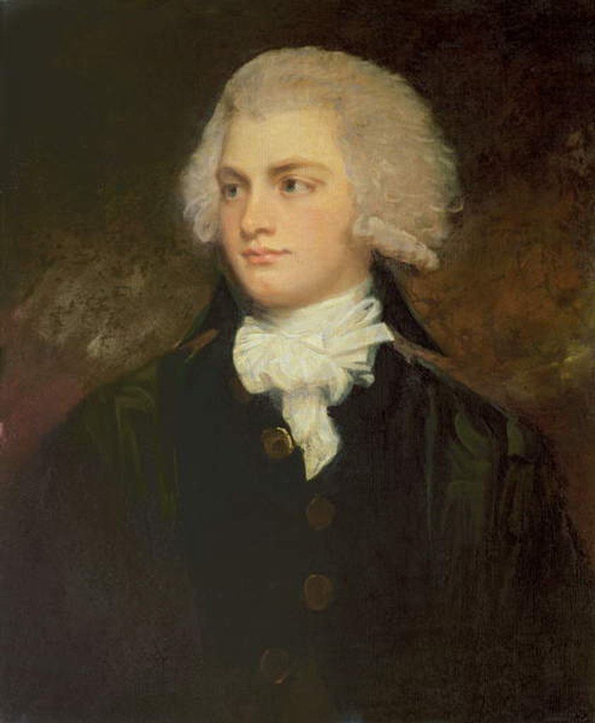 Detail of Portrait of William Ralph Cartwright, MP by George Romney