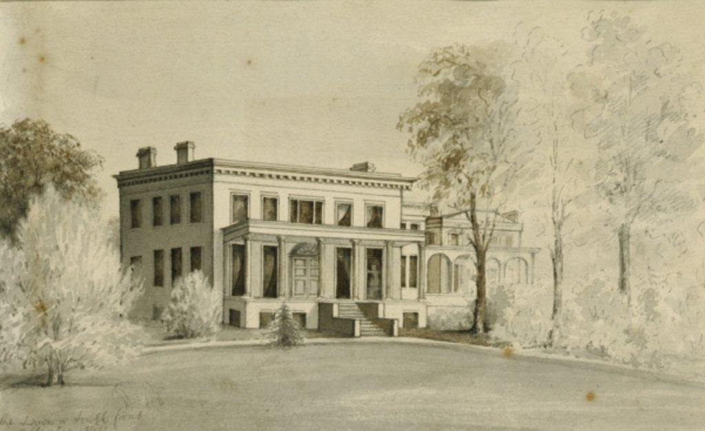 Detail of The Mansion, Centre Hill, Petersburg, Virginia by American School